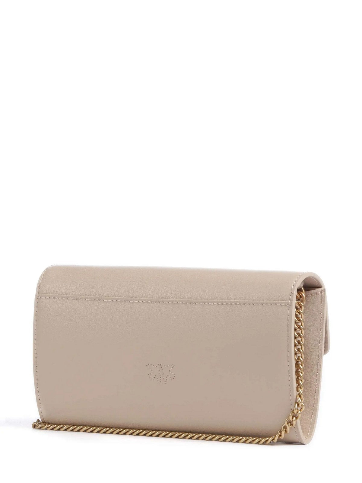 PINKO Sac pour femme Love One Wallet C Soie de veau 100062-A0F1 C50Q Beige