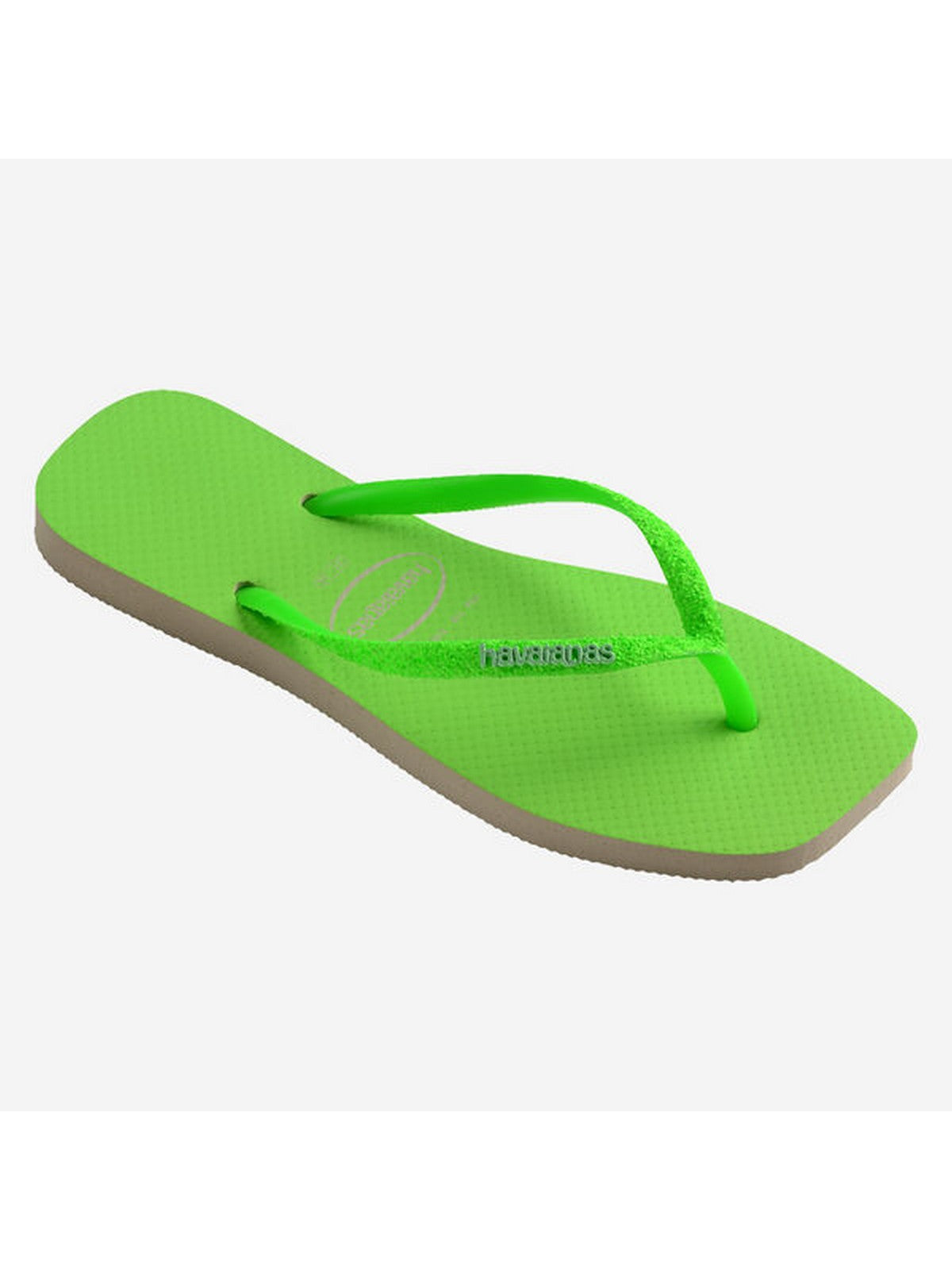 HAVAIANAS Tongs pour femmes Hav. Square Glitter Neon 4148927.7179 Vert