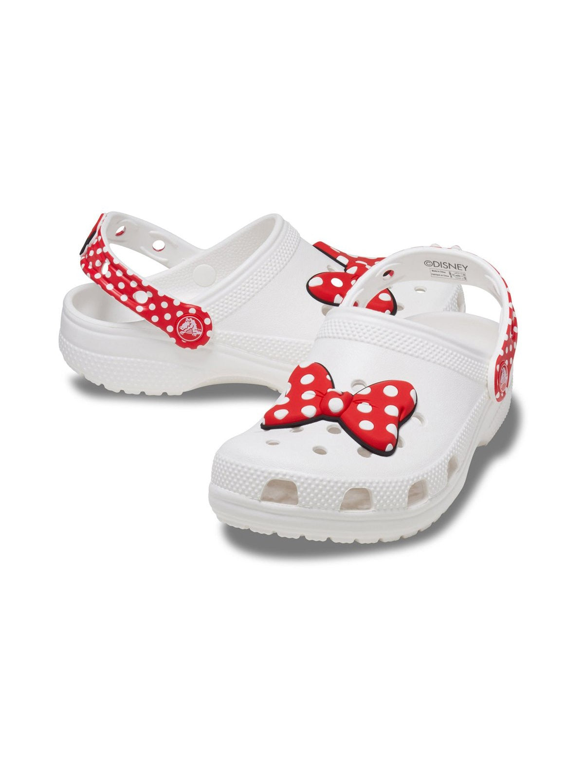 CROCS Chausson pour filles et enfants Disney Minnie Mouse Classic K 208711 119 Blanc