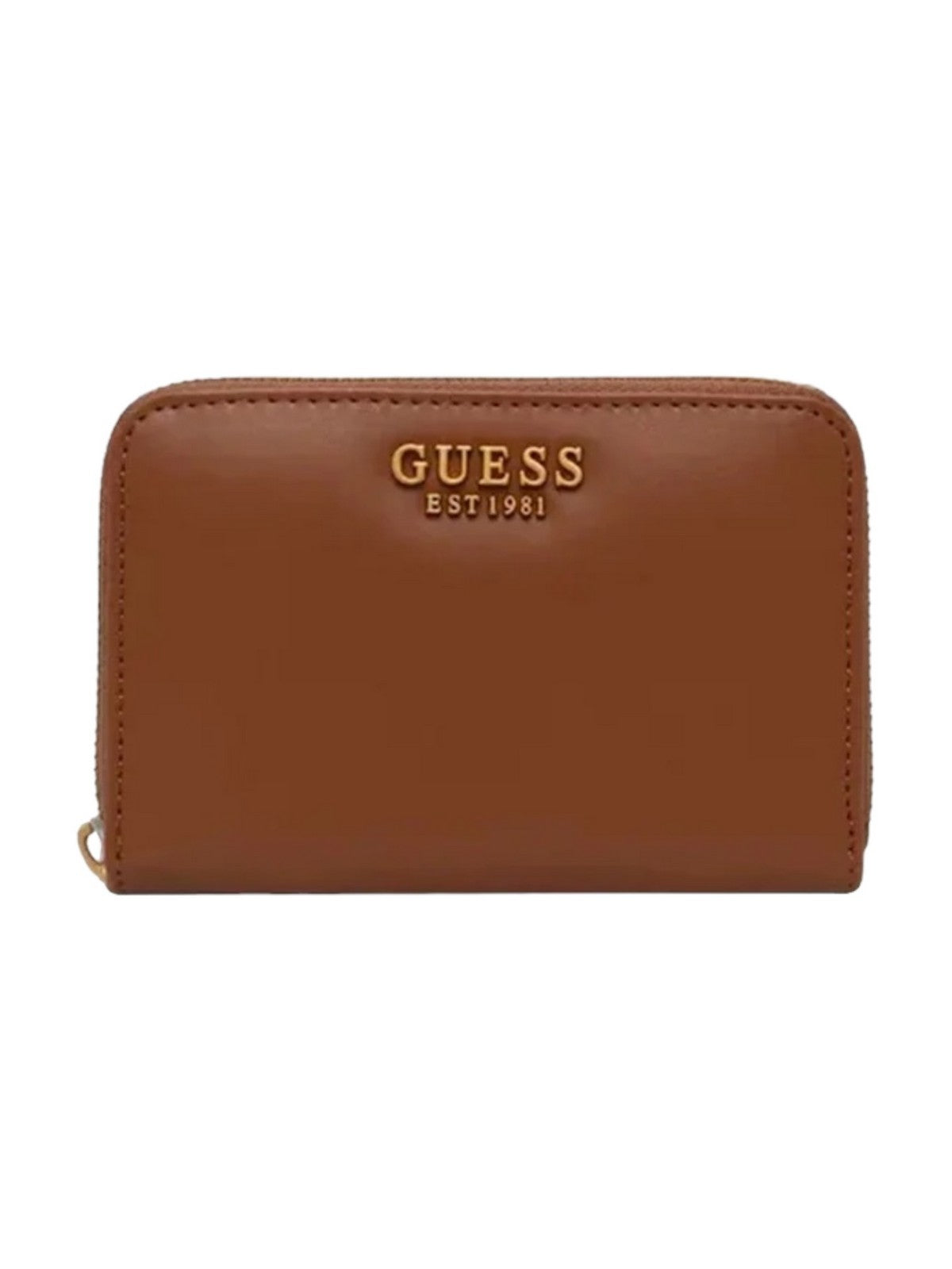 GUESS Portefeuille femme Laurel Slg Large Zip SWVA85 00400 COG Brown