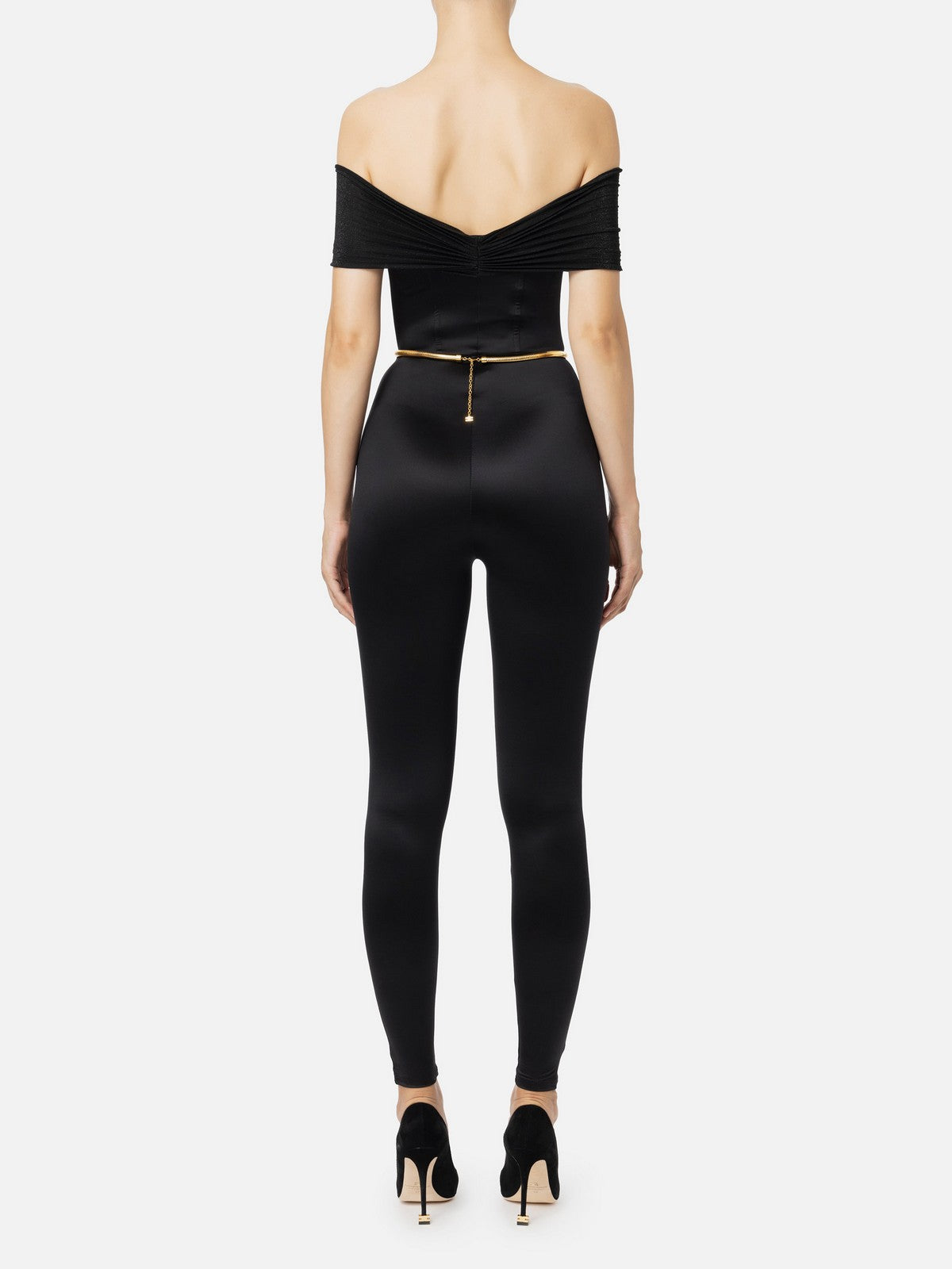 ELISABETTA FRANCHI Tracksuit Femme TU01847E2 110 Noir