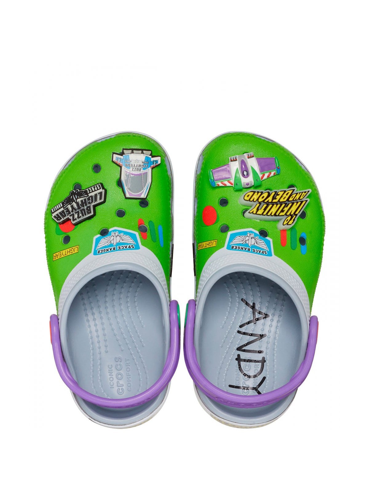 CROCS Chaussons pour enfants et adolescents Toy Story Buzz Classic Clog T 209857 OID Blue