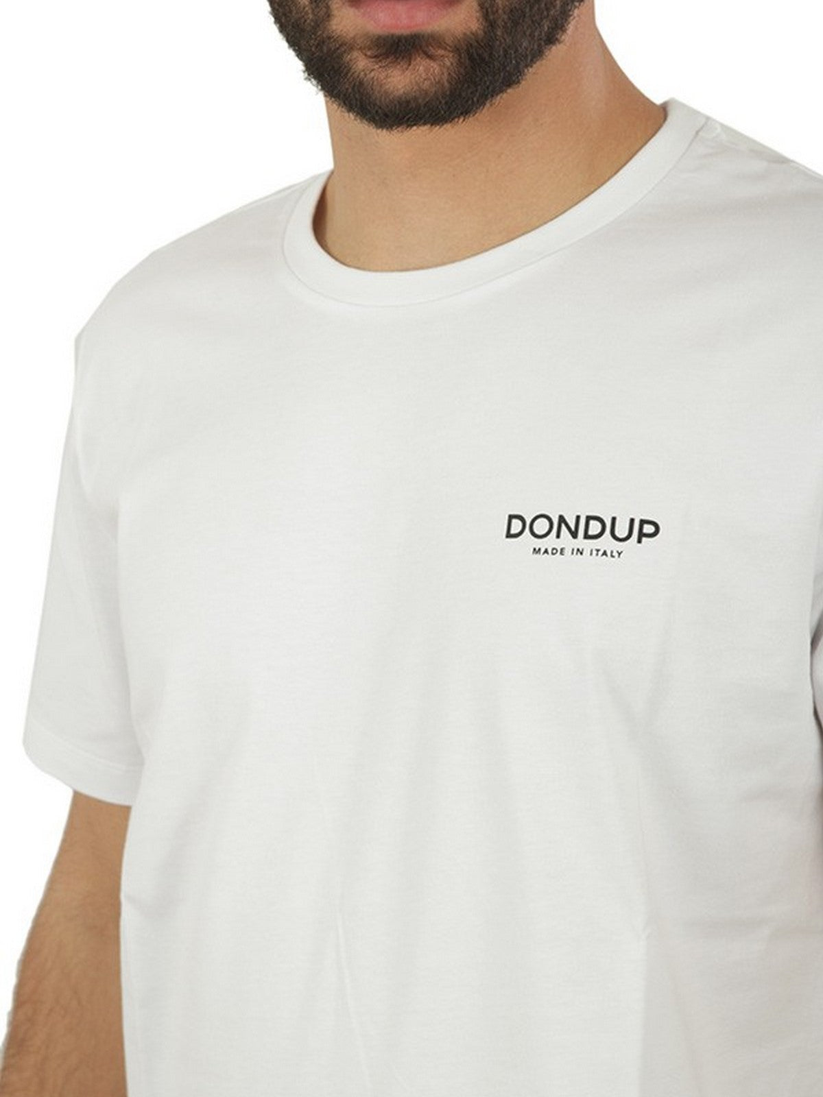 DONDUP T-Shirt et Polo Hommes US198 JF0309U HN5 000 Blanc