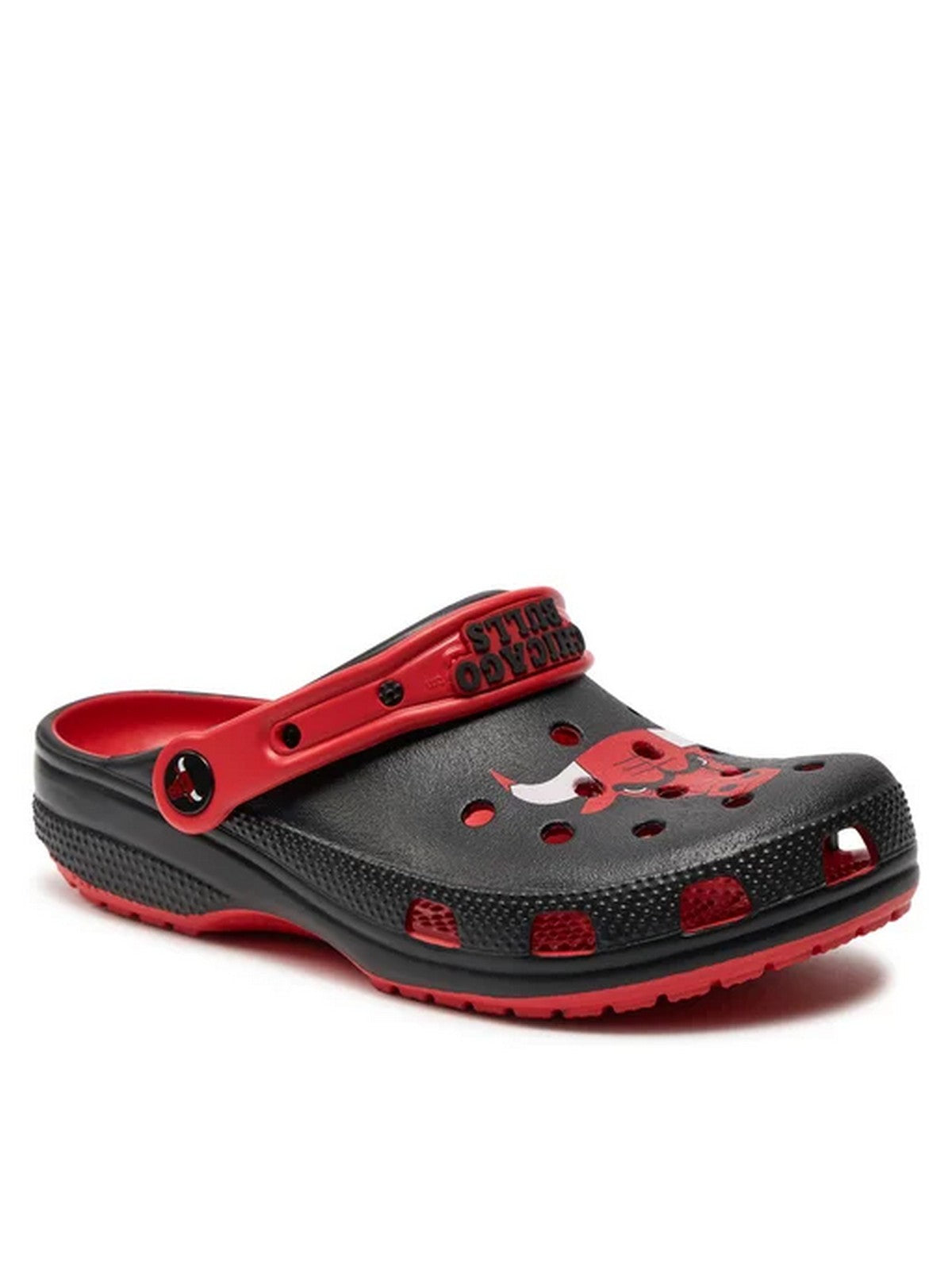 CROCS Hommes NBA Chicago Bulls Classic Slipper Clog 209441 6WC Noir