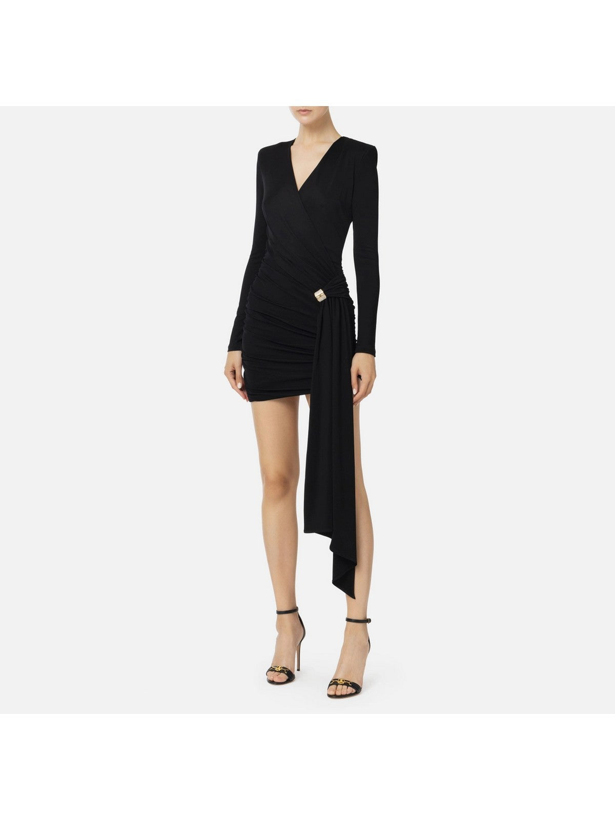 ELISABETTA FRANCHI Robe pour femme AB71947E2 110 Noir