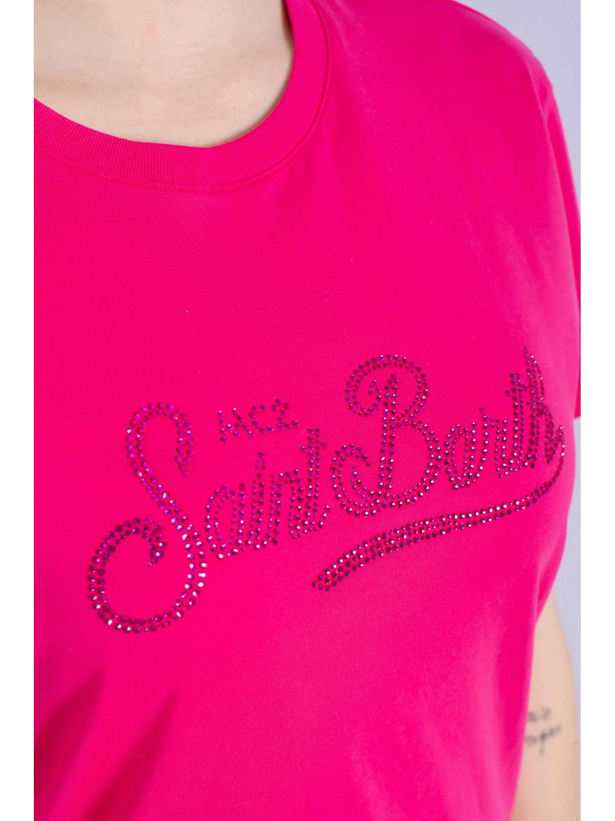 MC2 SAINT BARTH T-Shirt et Polo Femme EMILIE 05389F Rose