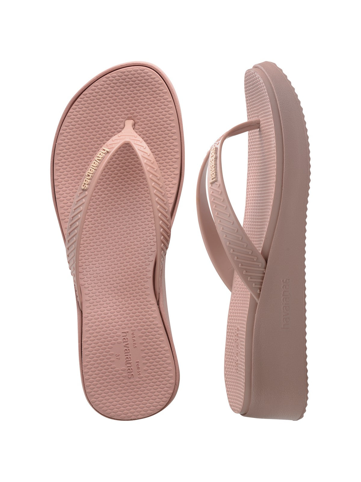 HAVAIANAS Tongs pour femmes Hav. High Platform 4149329.3544 Rose