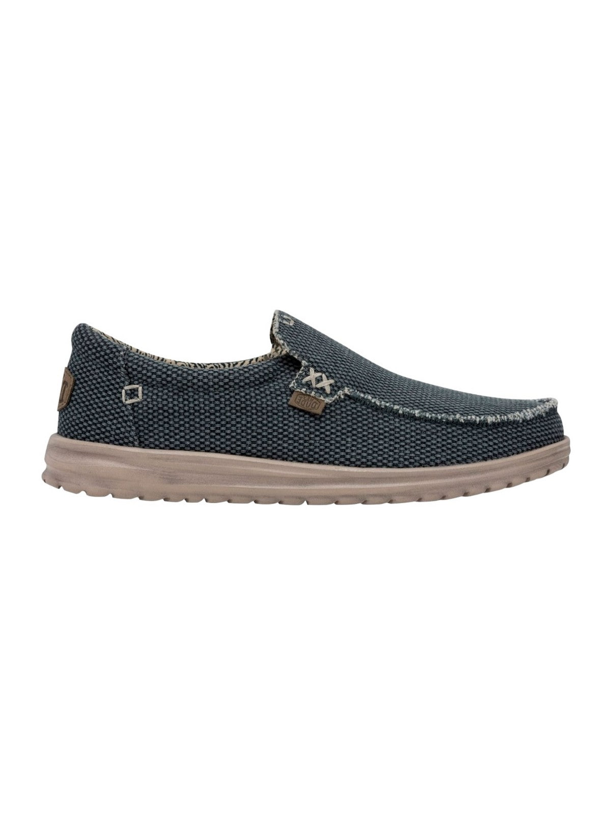 HEY DUDE Mocassin homme Mikka Tressé HD.40124 4NL Bleu