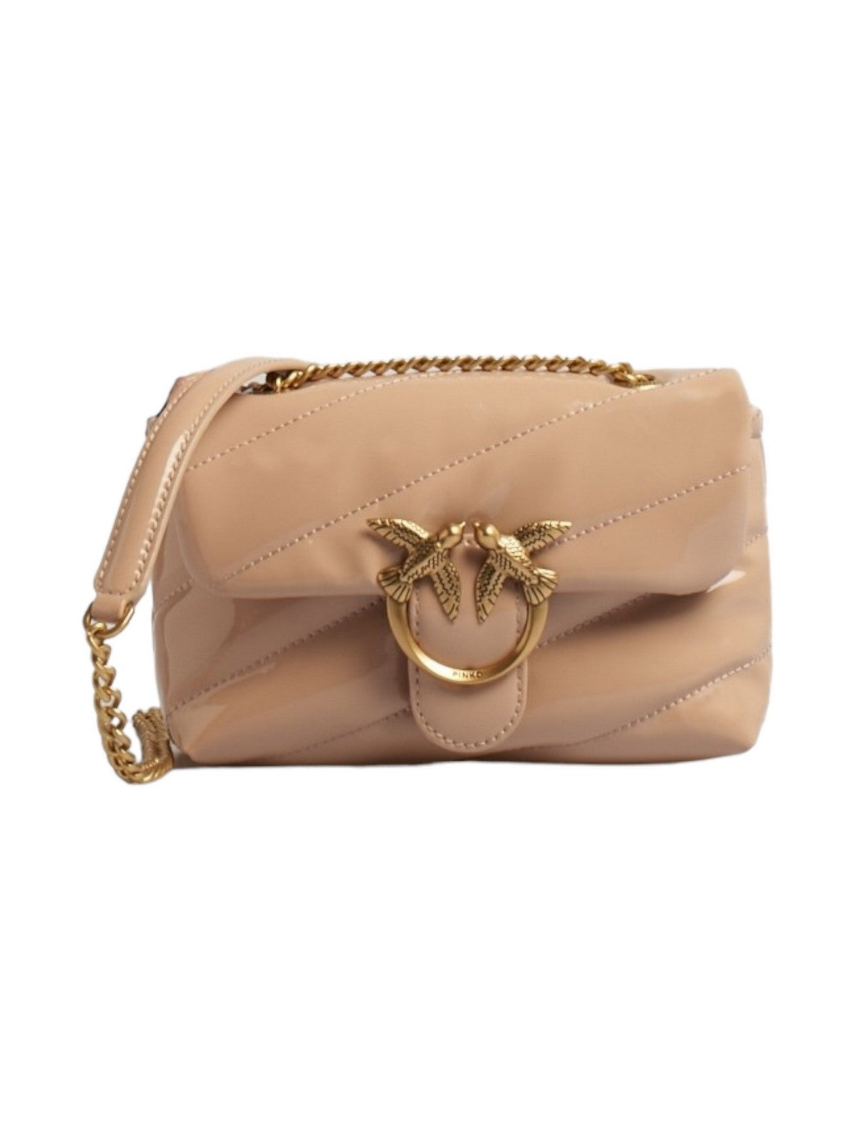 PINKO Sac Femme Love Puff Baby Cl Ecovernice+P 100040-A1UP O81Q Rose