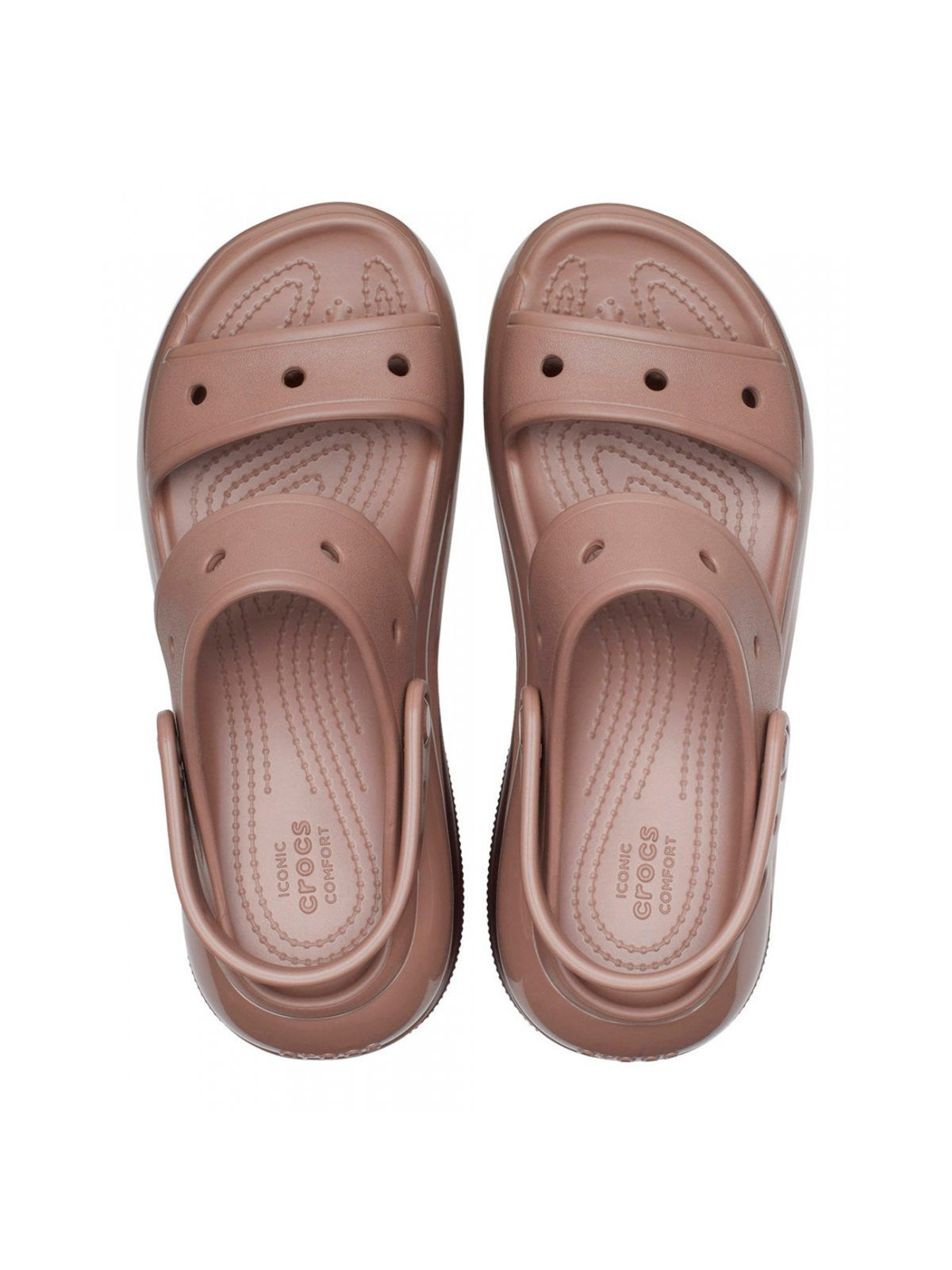 CROCS Classic Mega Crush Sandal W 207989 2Q9 Brown pour femme