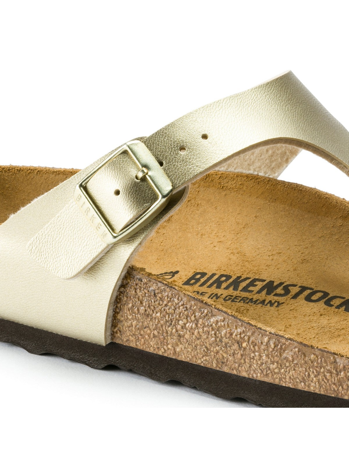 BIRKENSTOCK Sandales pour femmes Gizeh 1016108 Or