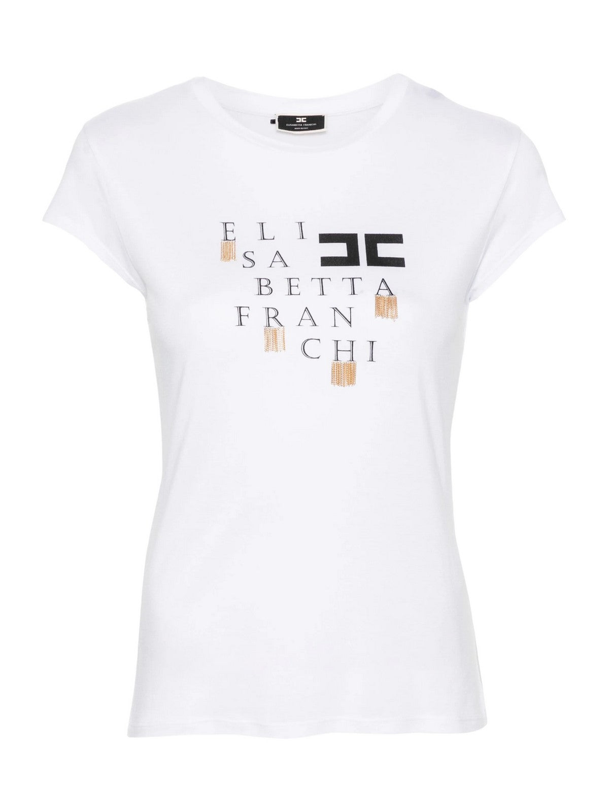 ELISABETTA FRANCHI T-Shirt et polo pour femme MA00841E2 270 Blanc