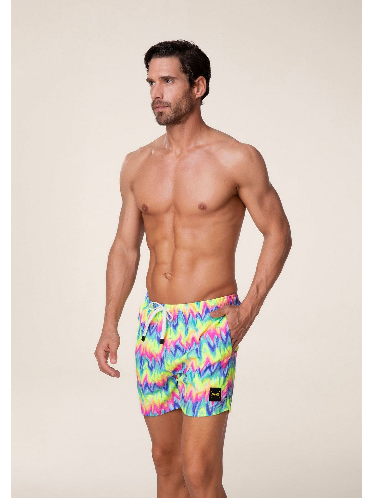 Maillot de bain F**K Hommes FK24-2030X02 Multicolore