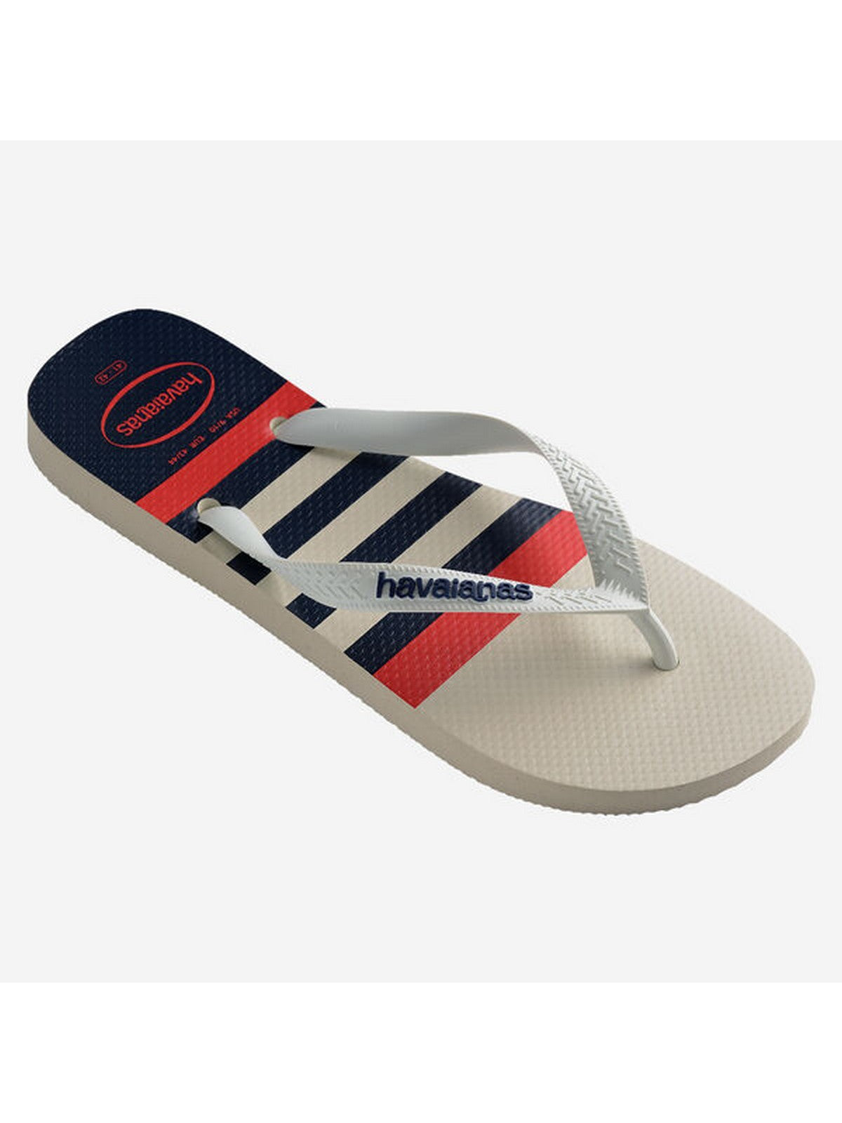 Tongs HAVAIANAS Hommes Hav. Top Nautical 4137126.6349 Blanc