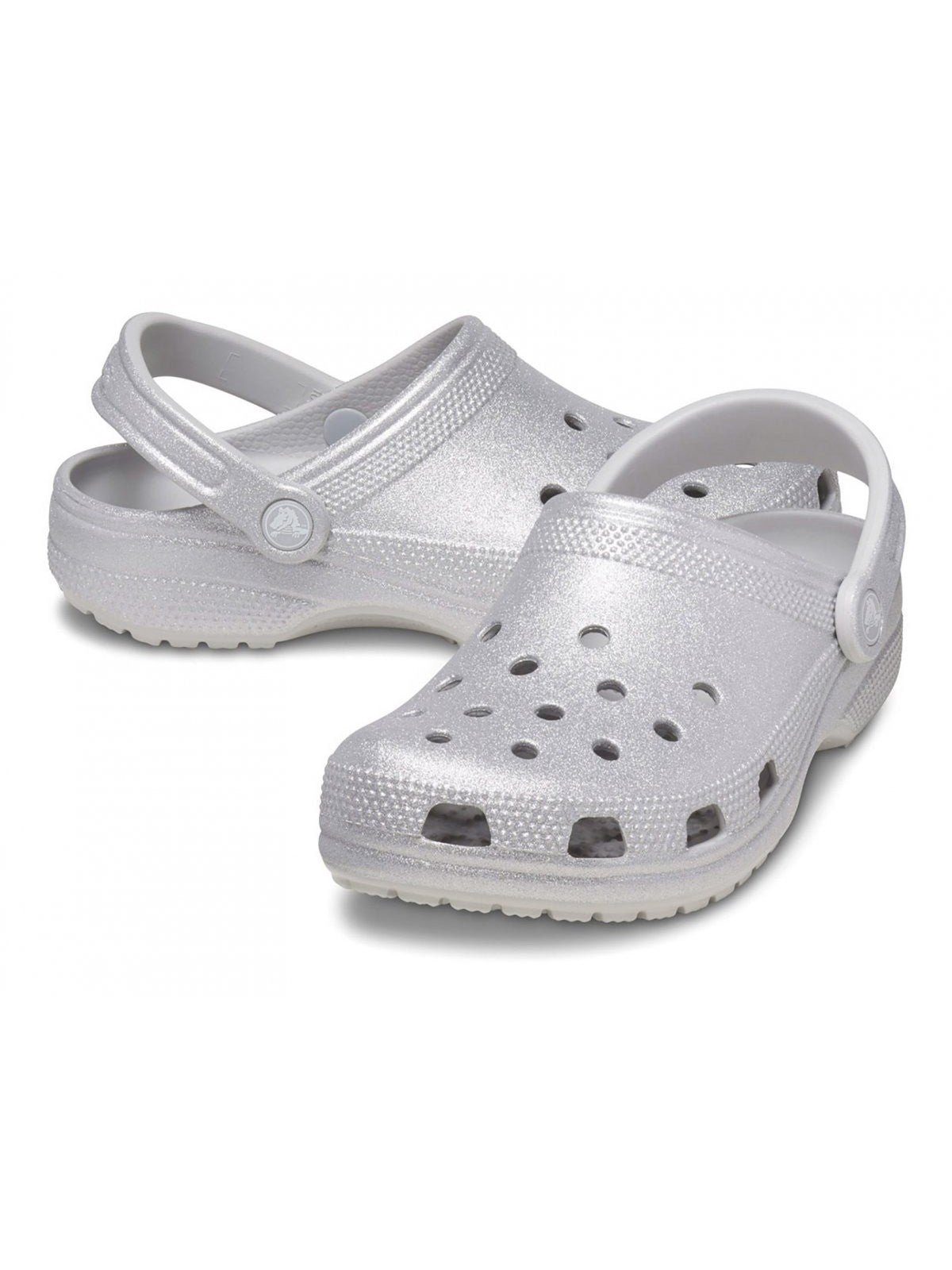 CROCS Classic Glitter Clog W 205942 0IC Silver pour femme