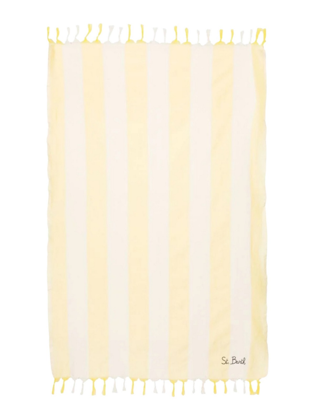 MC2 SAINT BARTH Serviette de plage femme FOUTAS LIGHT N 02344F Jaune