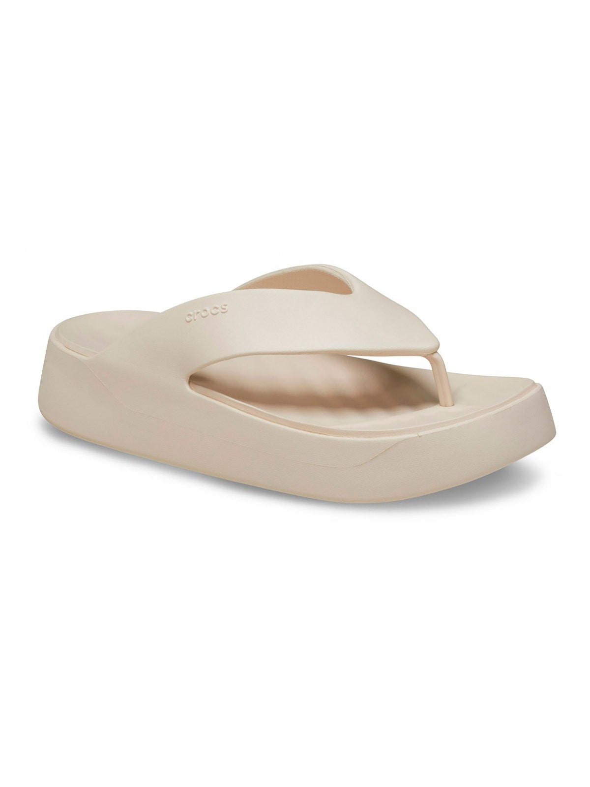 CROCS Tongs femmes Getaway Platform Flip W 209410 160 Beige