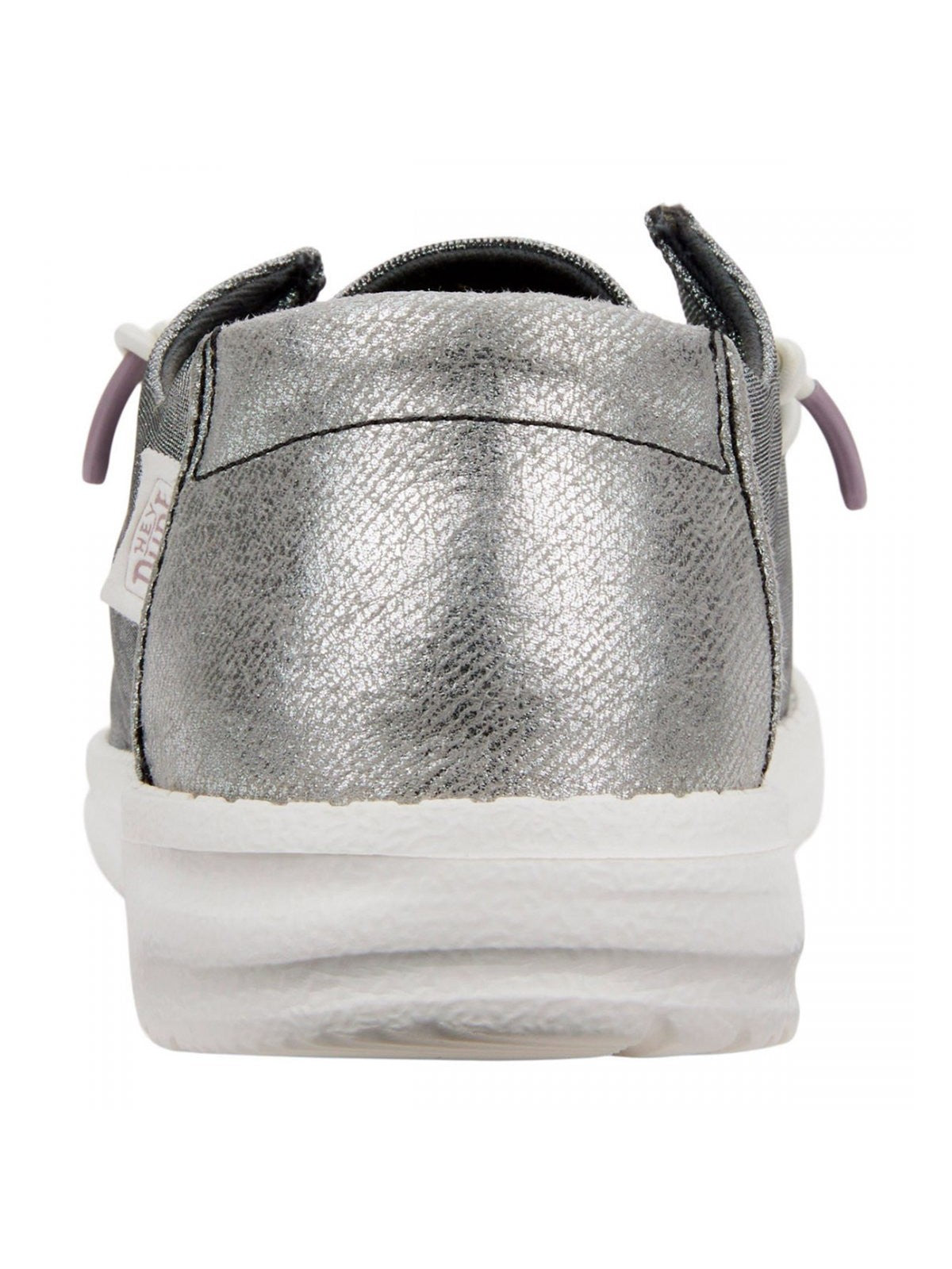 HEY DUDE Mocassin pour femme Wendy Metallic Sparkle HD.41082 025 Grey