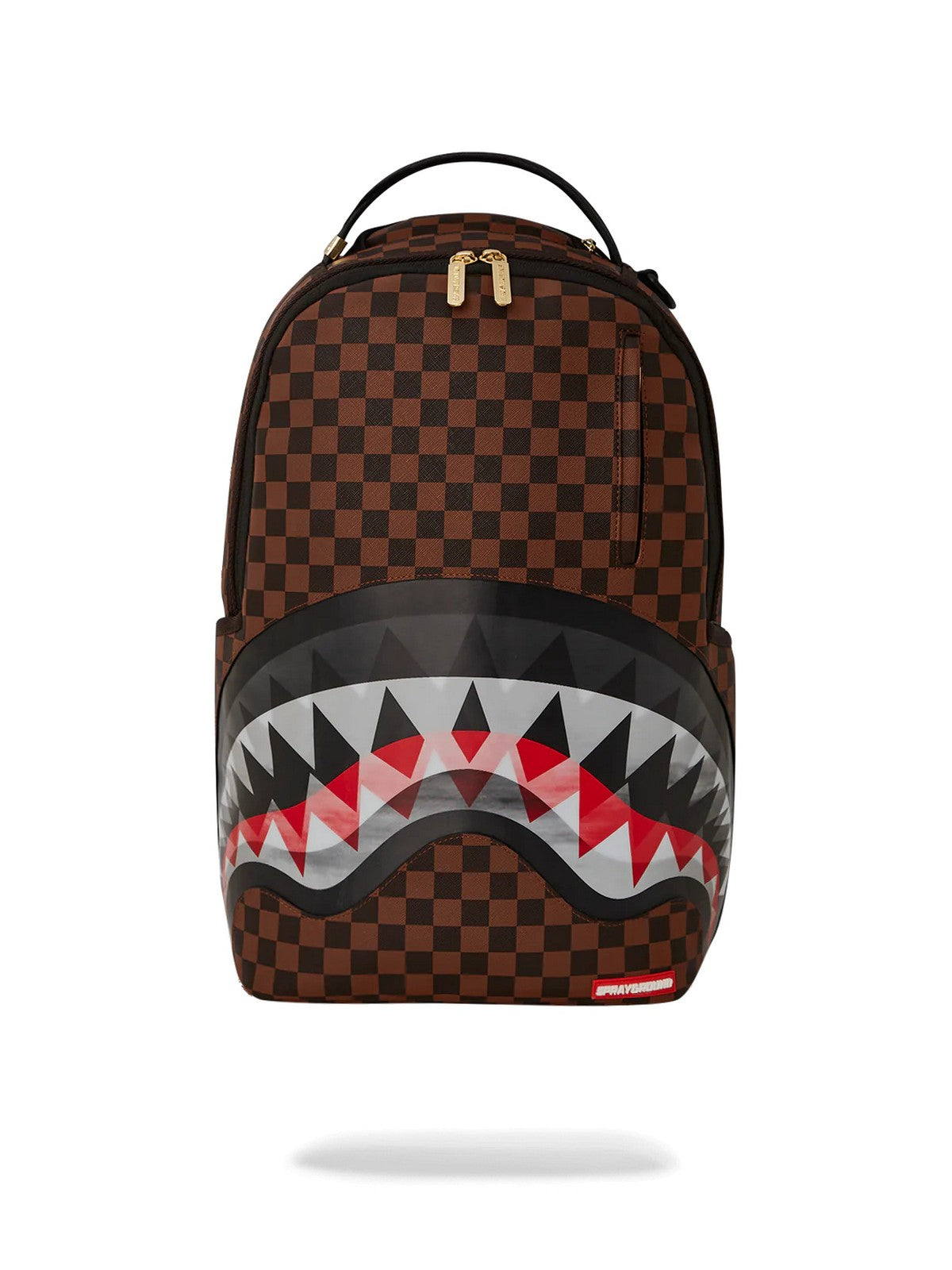 Sac à dos SPRAYGROUND Hommes SHARKS IN PARIS LENTICULAR CHOMP 910B5724NSZ Marron