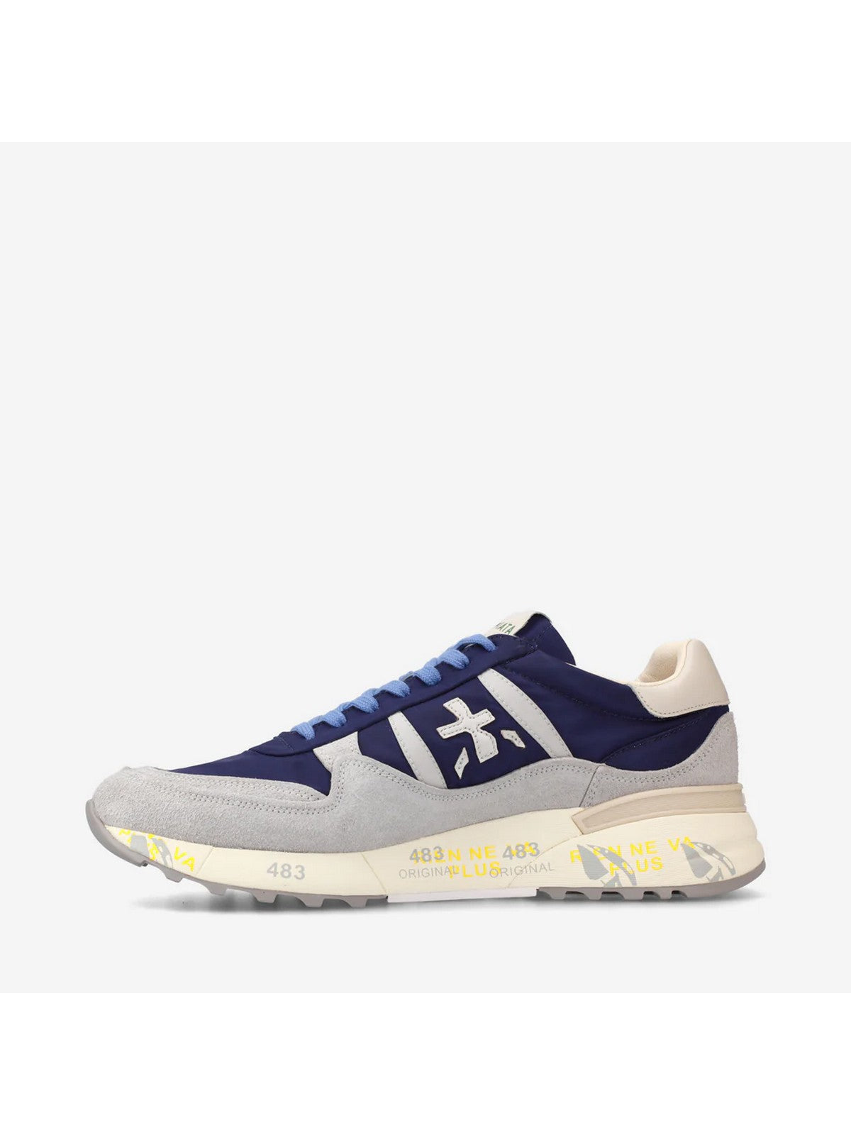 PREMIATA Hommes Sneaker LANDECK VAR 6631 Bleu