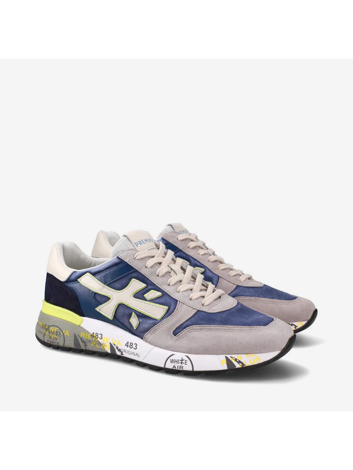 PREMIATA Hommes Sneaker MICK VAR 6819 Gris