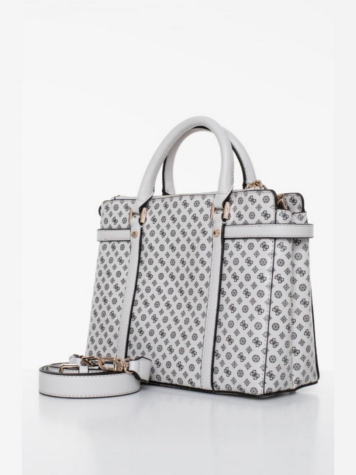 GUESS Sac Emilee Luxe Satche HWPS88 62060 STL Blanc