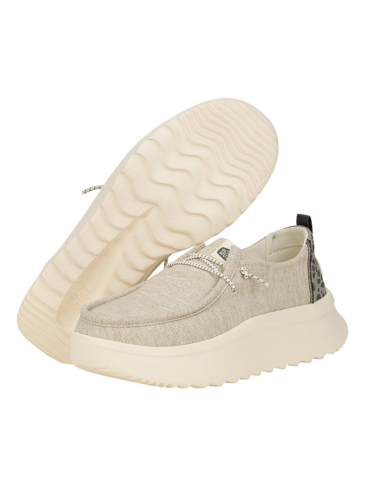 HEY DUDE Mocassin Wendy Peak Matte HD.41045 030 Gris pour femme