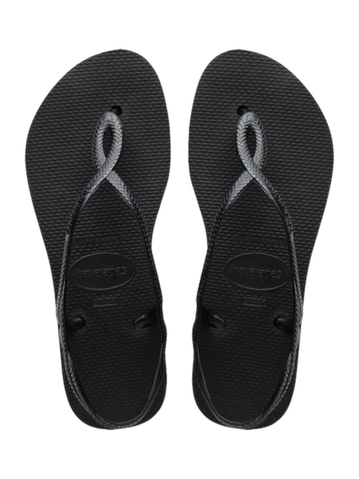 HAVAIANAS Tongs pour femmes Hav. Luna Flatform 4148600.0090 Noir