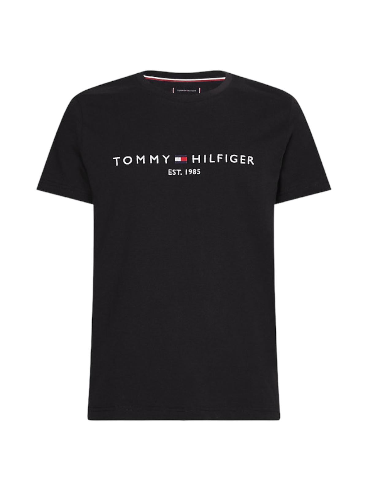 TOMMY HILFIGER T-Shirt et Polo Hommes MW0MW11465 BAS Noir