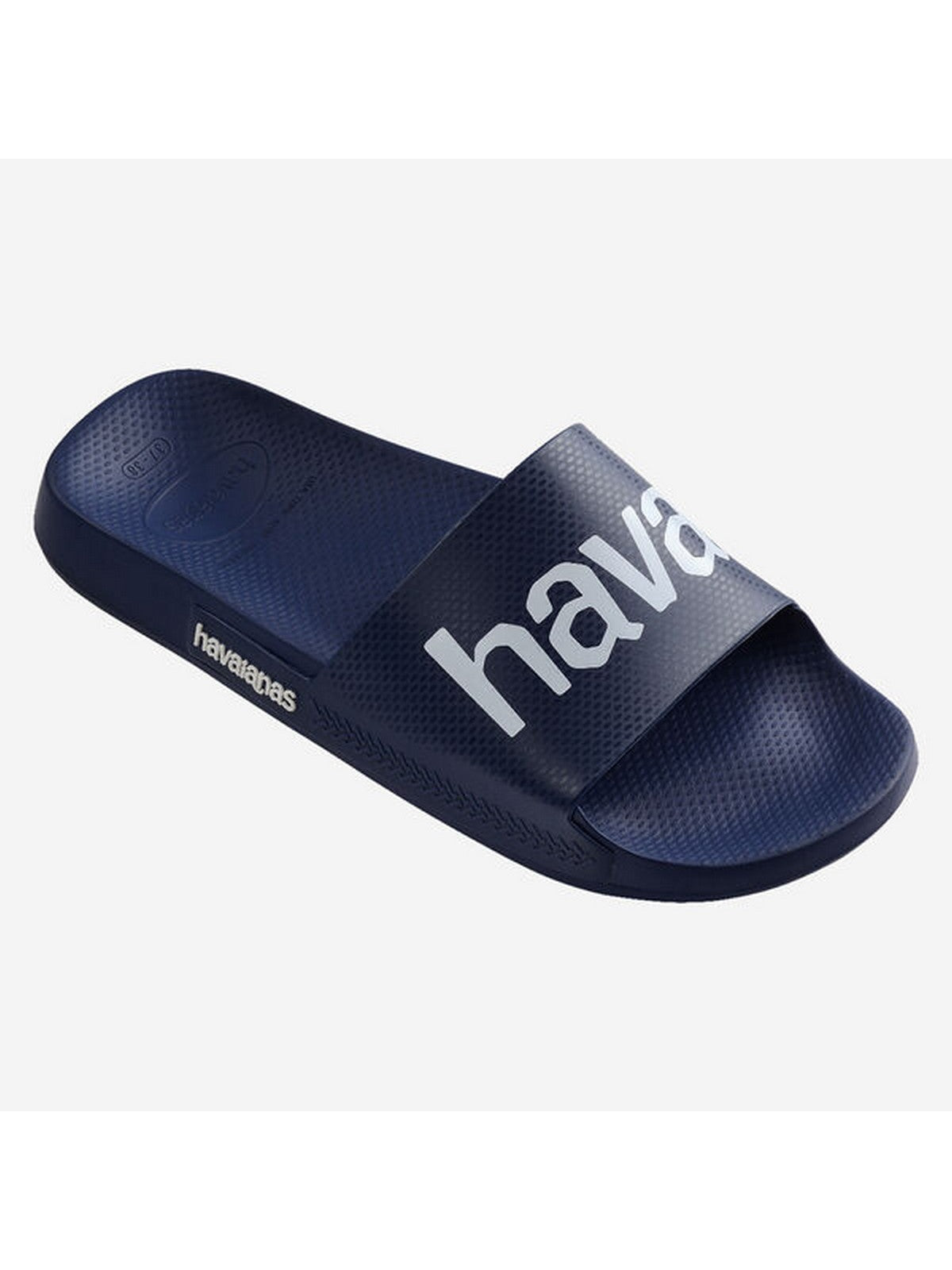 HAVAIANAS Chausson unisexe adulte Hav. Slide Classic Logomania 4148124.4368 Bleu