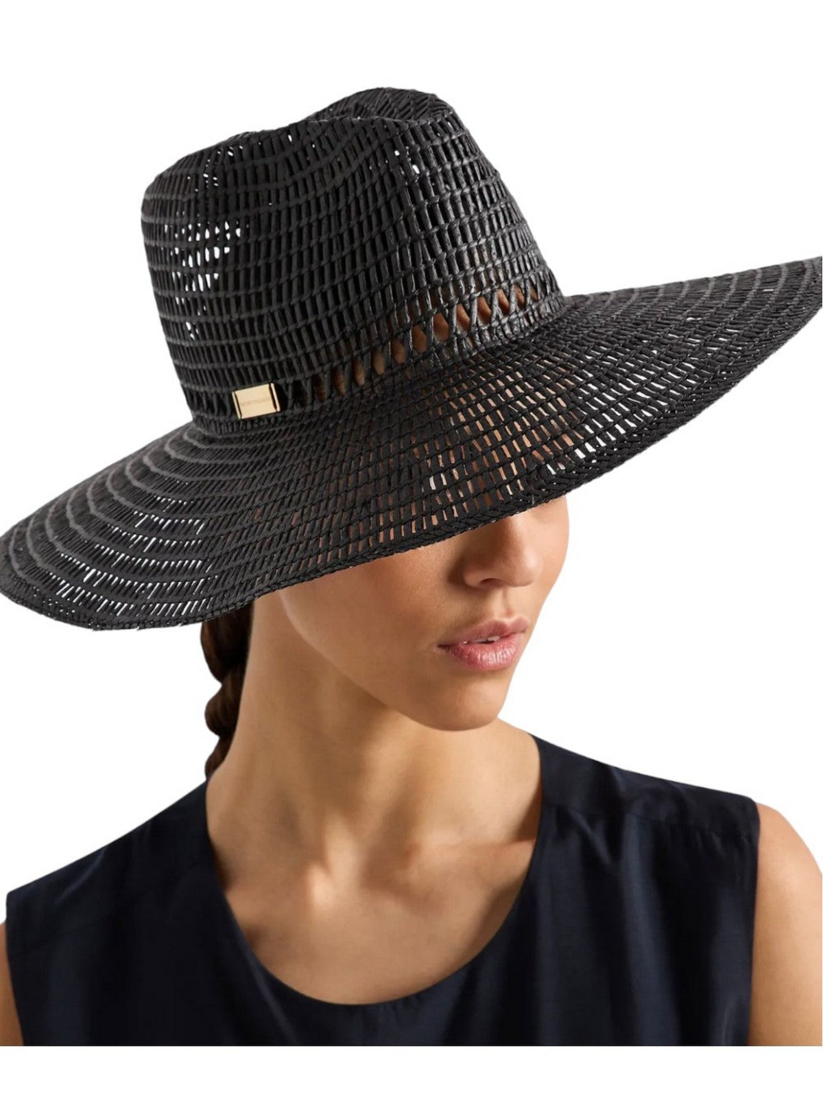 EMPORIO ARMANI Chapeau pour femme 637352 4R510 00020 Noir