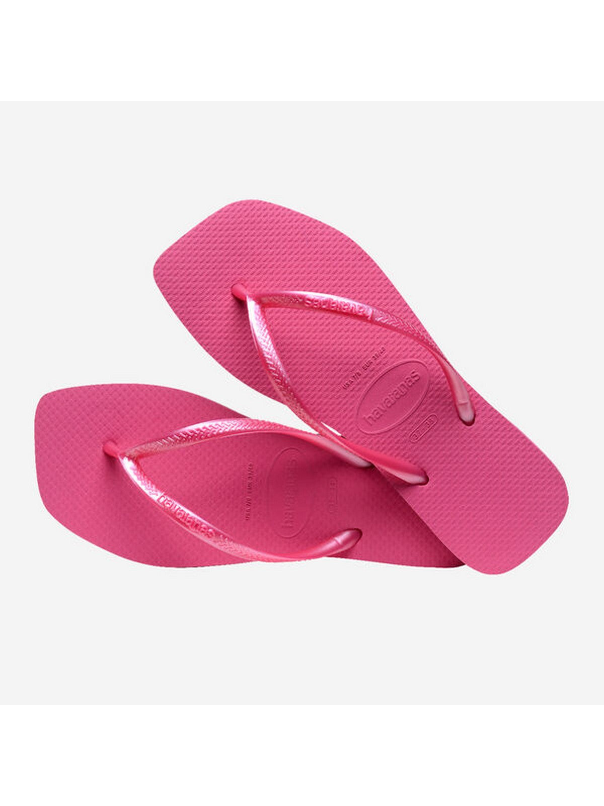 HAVAIANAS Tongs pour femmes Hav. Square 4148301.5784 Rose