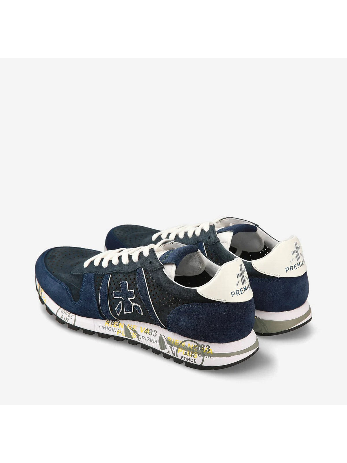 PREMIATA Homme Sneaker ERIC VAR 6607 Bleu