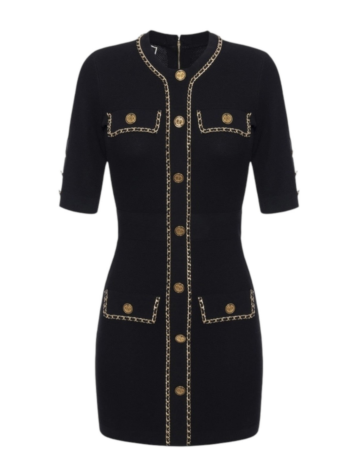 ELISABETTA FRANCHI Robe pour femme AM92B46E2 110 Noir