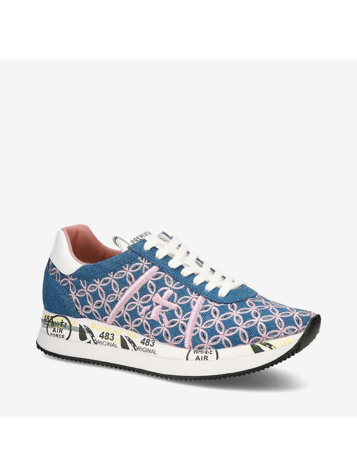 PREMIATA Femme Sneaker CONNY VAR 6708 Bleu