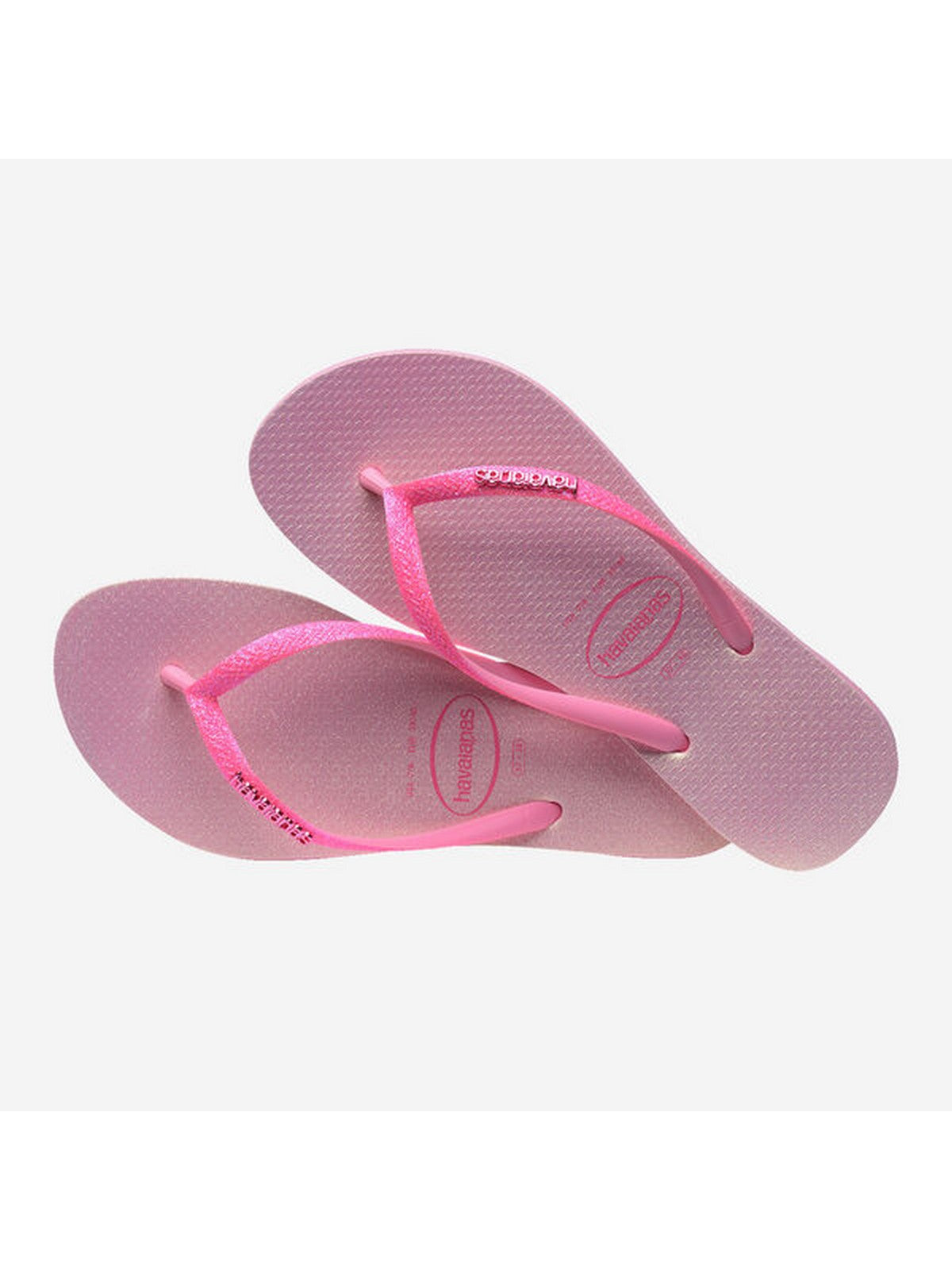 HAVAIANAS Tongs pour femmes Hav. Slim Glitter Iridescent 4148922.1749 Rose