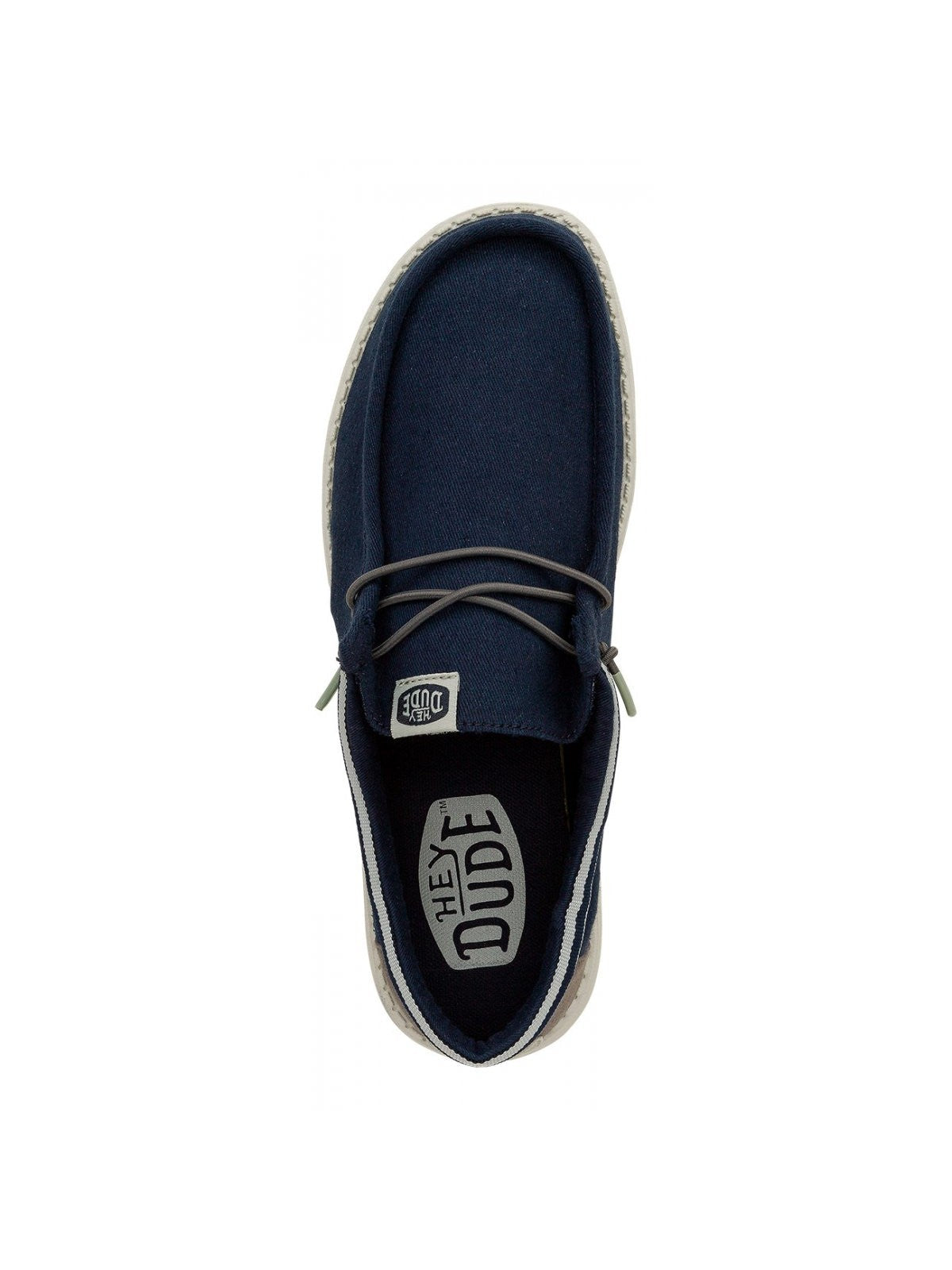 HEY DUDE Mocassin Homme Wally Letterman HD.40715 412 Bleu