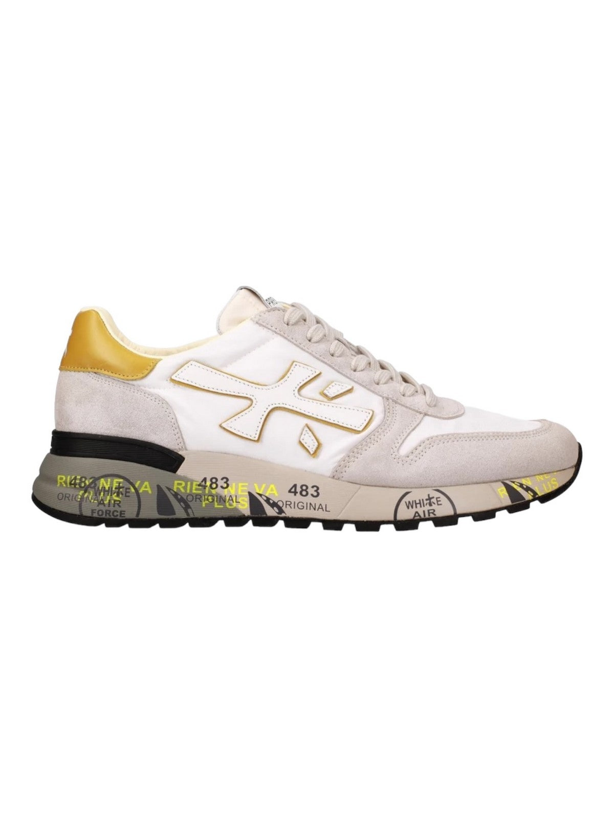 PREMIATA Hommes Sneaker MICK VAR 6613 Blanc