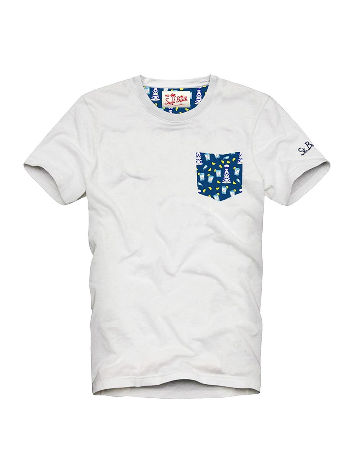 MC2 SAINT BARTH T-Shirt et polo hommes BLANCHE 04224F Blanc