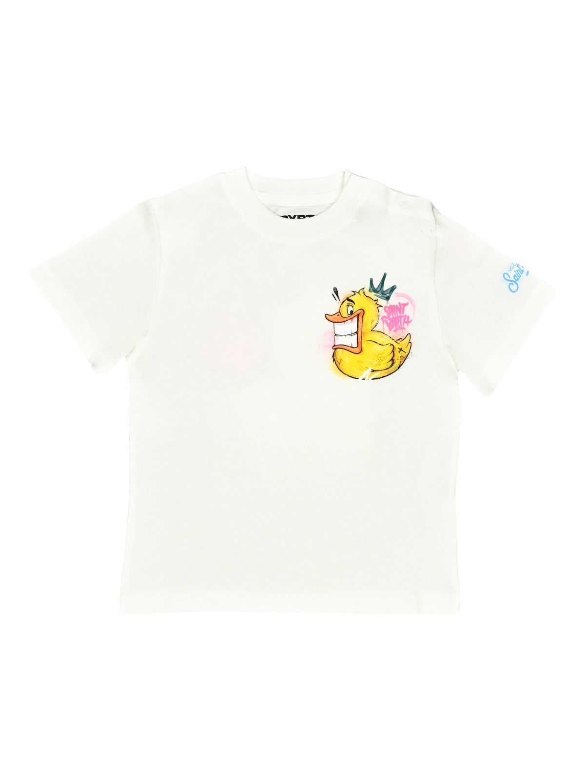MC2 SAINT BARTH T-Shirt et Polo Kids and Boys TSHIRT BOY 02859F White
