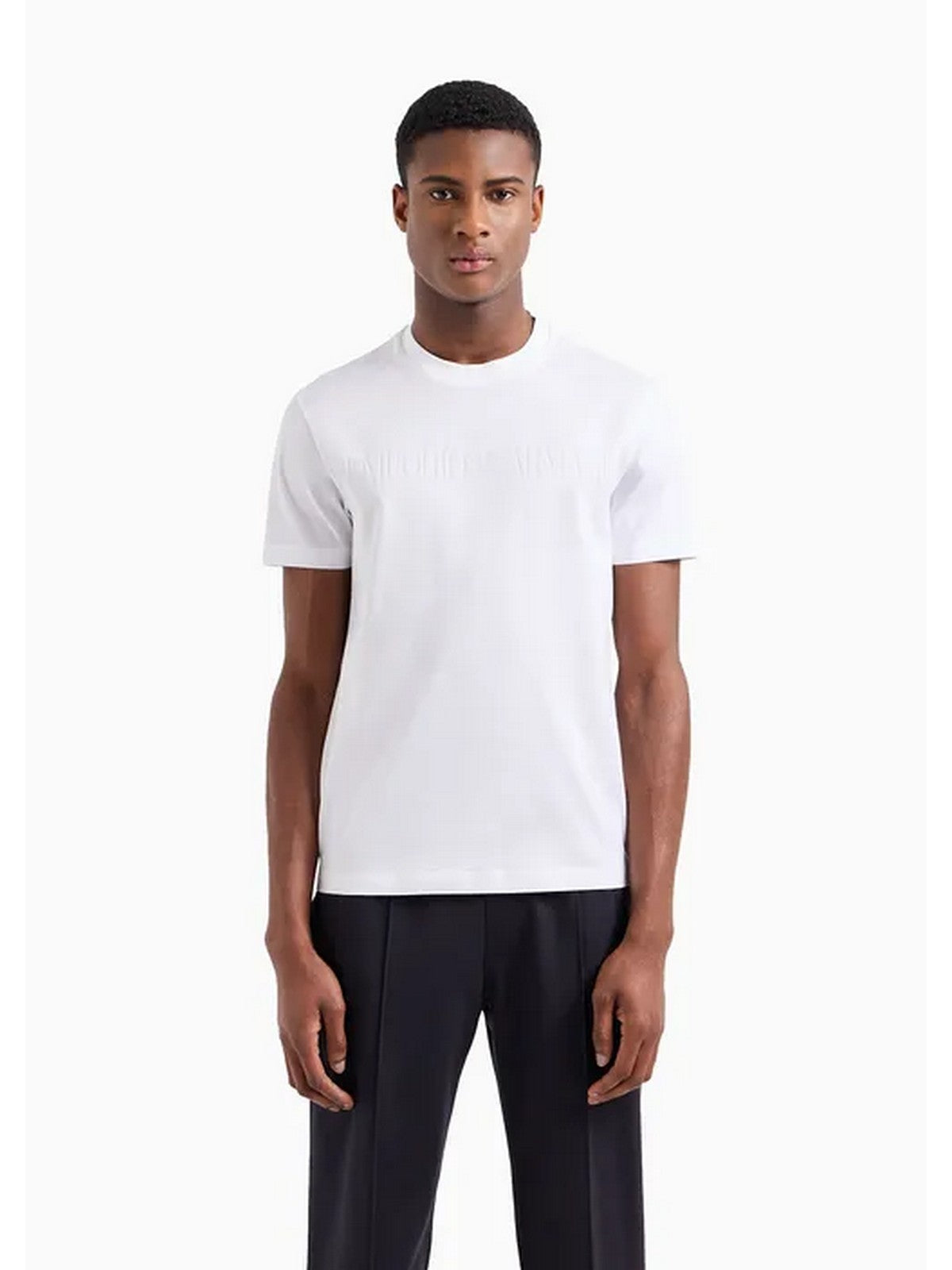 EMPORIO ARMANI Hommes T-Shirt et Polo 8N1TD2 1JGYZ 0146 Blanc