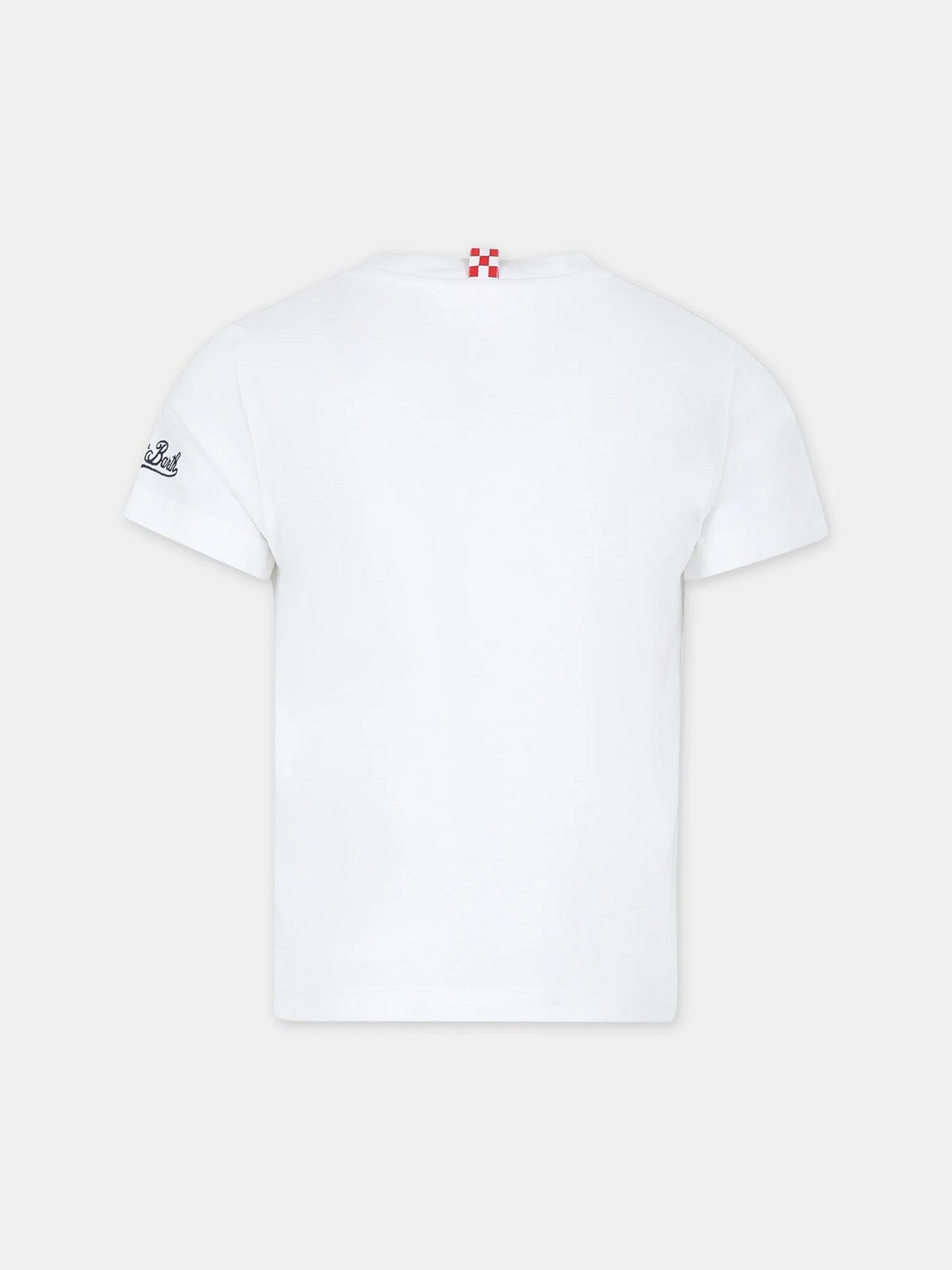 MC2 SAINT BARTH T-Shirt et Polo Kids and Boys TSHIRT BOY 00567F White