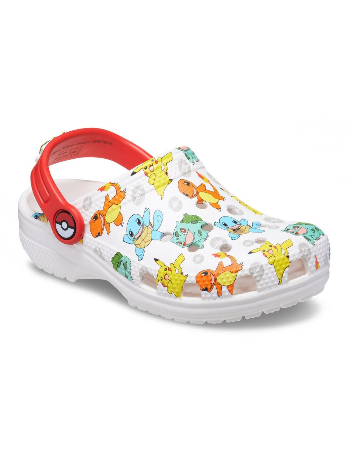 Chausson CROCS pour enfants Classic Pokemon Clog K 207739 94S White