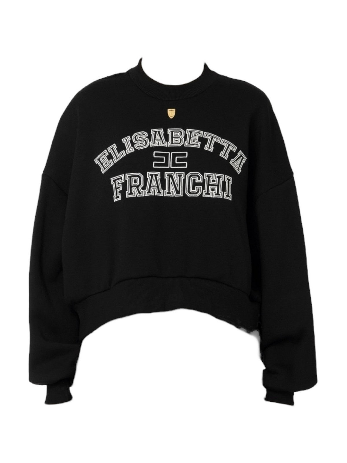 ELISABETTA FRANCHI Sweatshirt femme MD00346E2 110 Noir