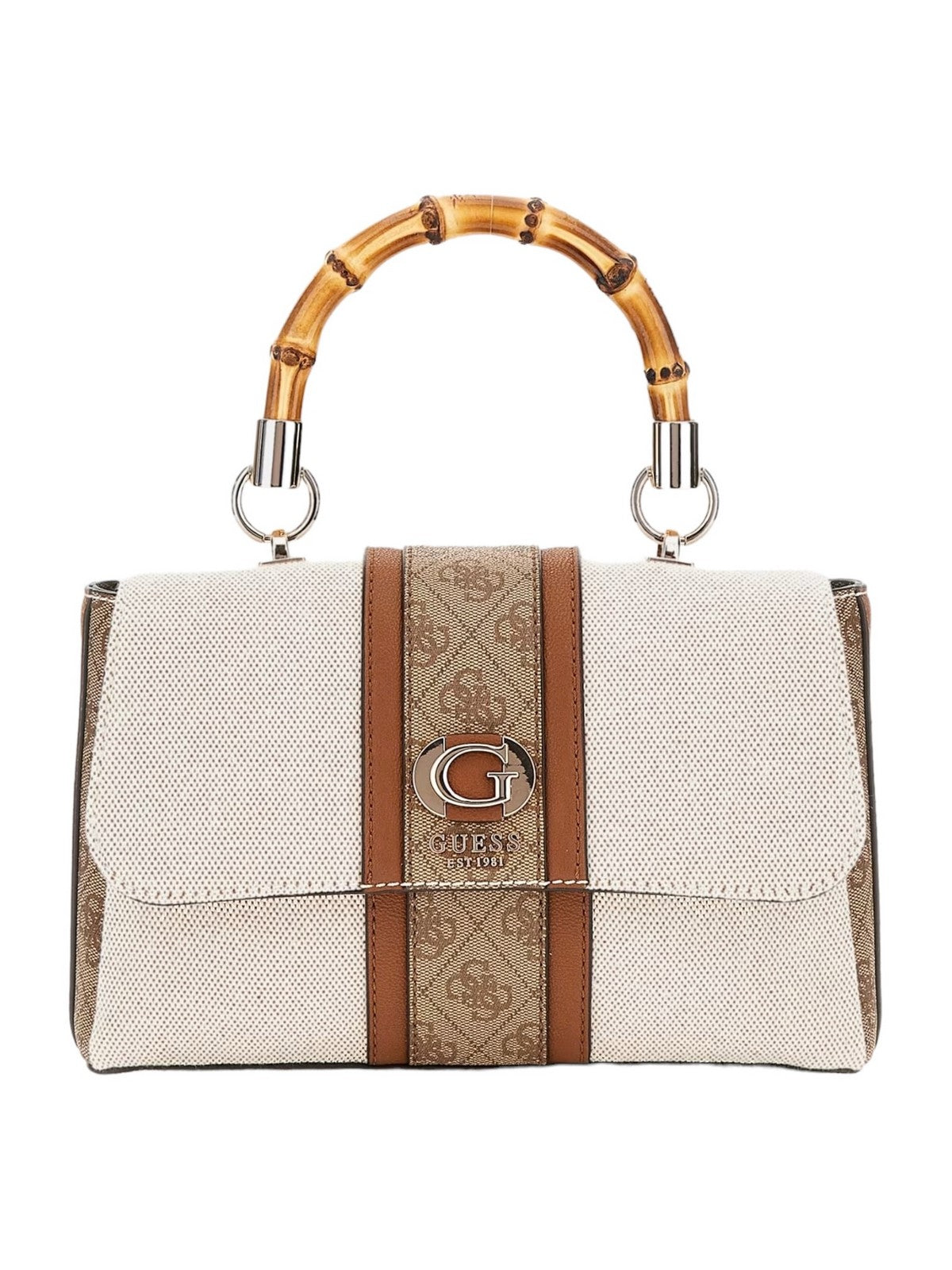 GUESS Canvas Ii Small Tote HWAG93 37200 NLL Marron