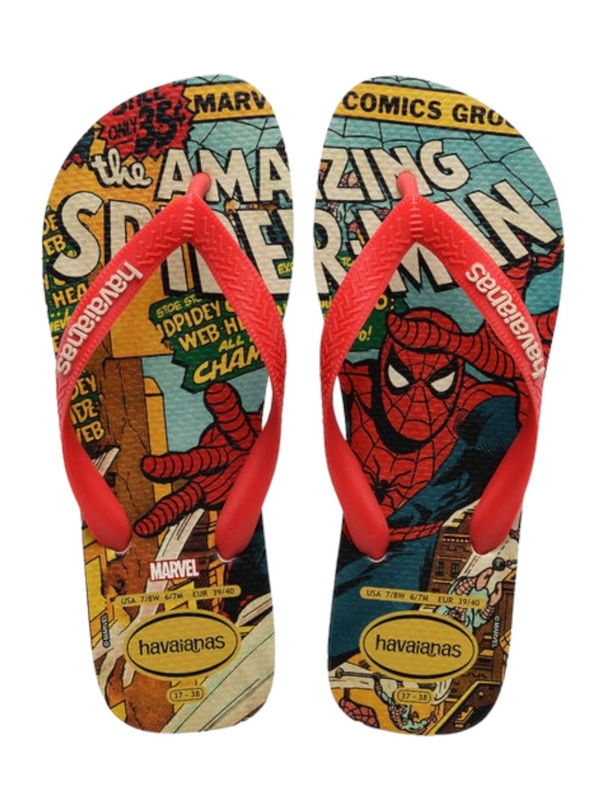 Tongs HAVAIANAS Hommes Hav. Top Marvel Classic 4147012.8746 Beige