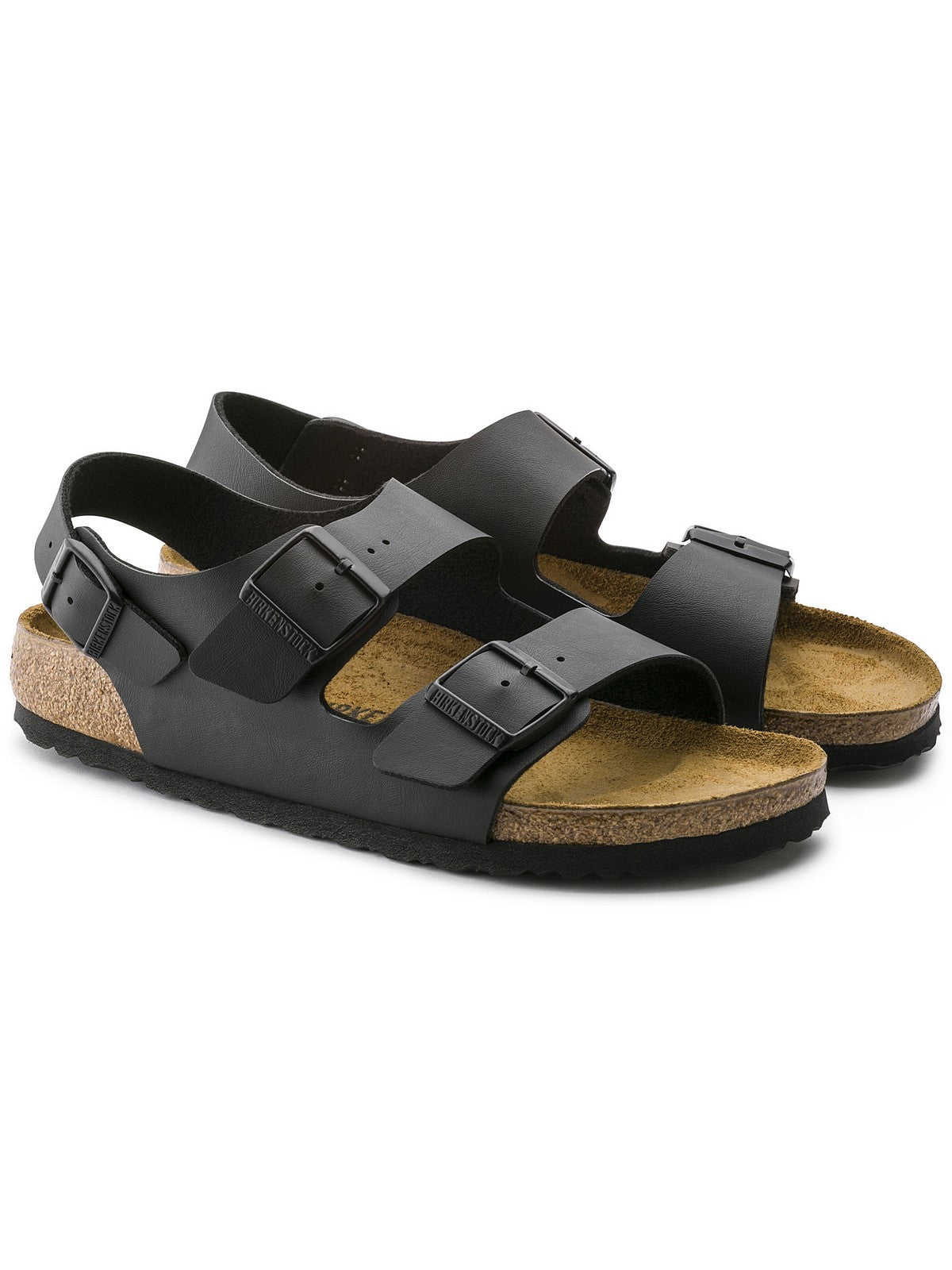 BIRKENSTOCK Hommes Sandalwood Milan 034791 Noir