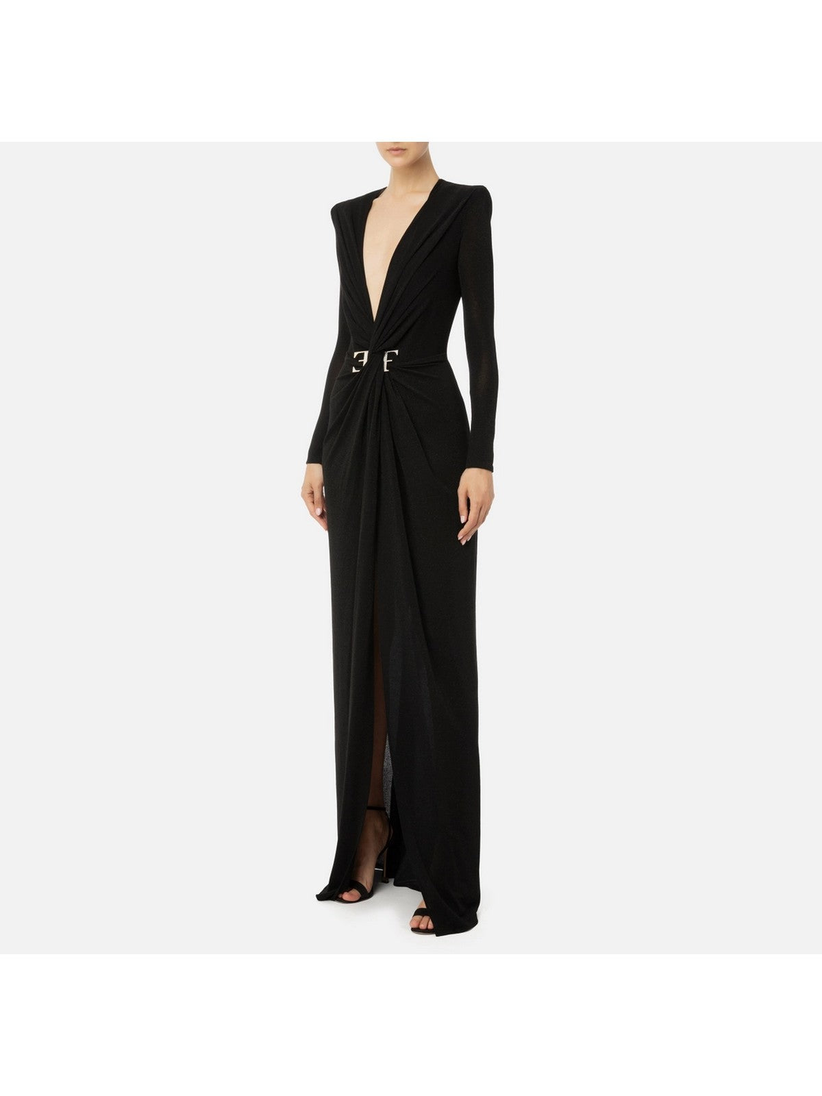 ELISABETTA FRANCHI Robe pour femme AB72447E2 110 Noir