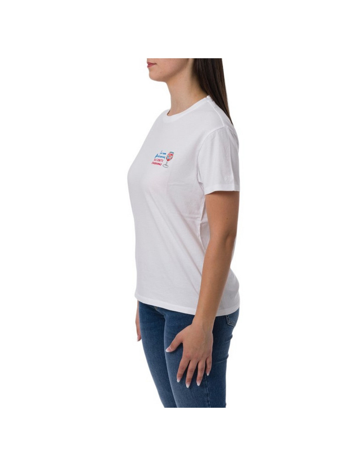 MC2 SAINT BARTH T-Shirt et Polo Femme EMILIE 05745F Blanc