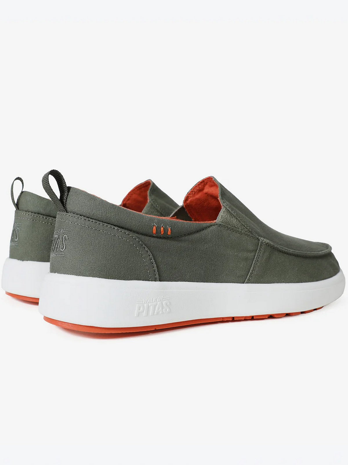 PITAS Mocassin Hommes ISCHIA KAKI Vert